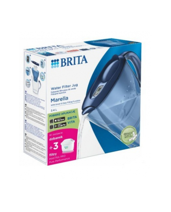 brita Dzbanek filtrujący Marella 2.4l + 3 wkłady Pure Performance