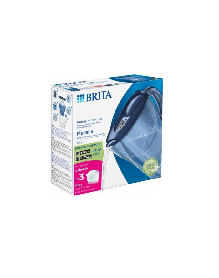 brita Dzbanek filtrujący Marella 2.4l + 3 wkłady Pure Performance główny