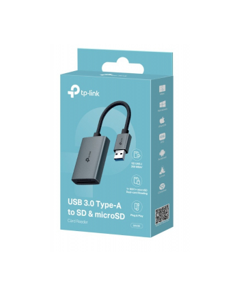 tp-link Adapter USB Type-A to SD ' microSD 3.0                  SPEC: 1 × USB-A Connector,1 × SD + 1 × microSD(TF) up to 200MBps Port         FEATURE