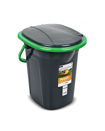greenblue Toaleta turystyczna GB320BG czarno-zielona