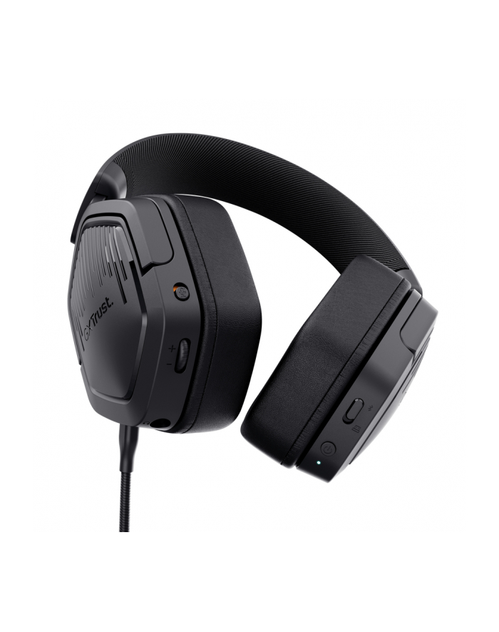 trust Słuchawki GXT 493PS CARUS Czarne Bezprzewodowe główny
