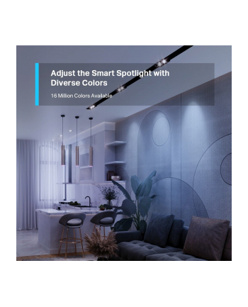 tp-link Żarówka punktowa wielokolorowa Smart Wi-Fi SPEC: 2.4 GHz, IEEE 802.11b/g/n, GU10 Base, 220-240 V, 50/60 Hz, 350 lm, 3.7 W, 2200-6500K nr 1