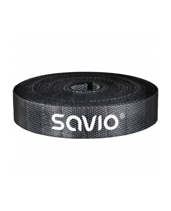 savio Organizer na kable, taśma, rzep, 14mm szerokości, 3m OC-05