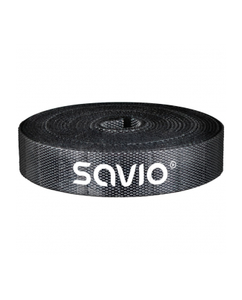 savio Organizer na kable, Taśma, Rzep, 14mm szerokości, 5m OC-06