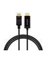 savio Kabel Display Port do HDMI CL-189 4K 60Hz, 1,5m - nr 1