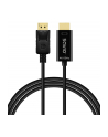 savio Kabel Display Port do HDMI CL-189 4K 60Hz, 1,5m - nr 3
