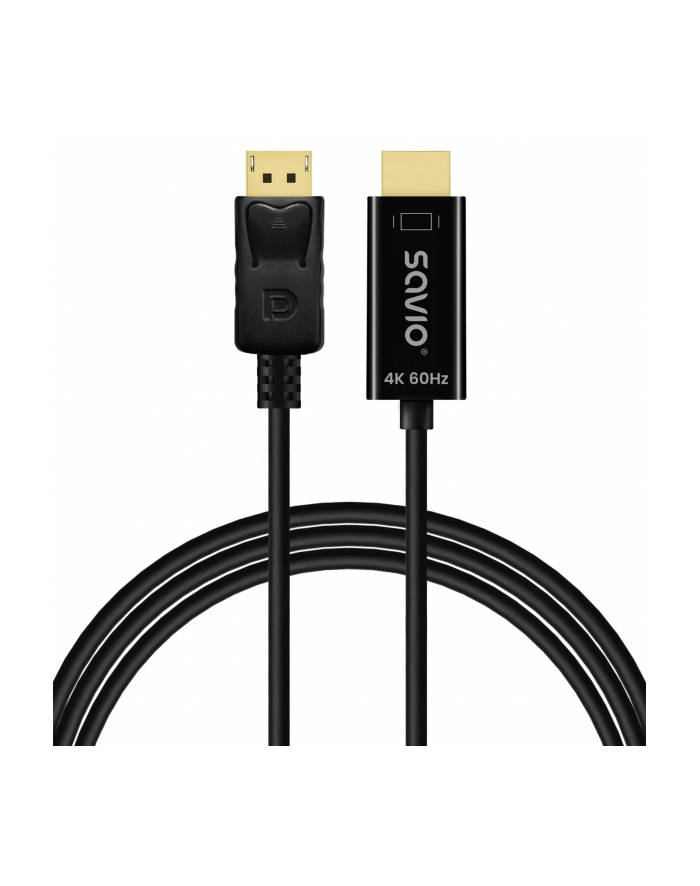 savio Kabel Display Port do HDMI CL-189 4K 60Hz, 1,5m główny