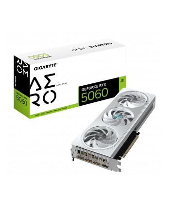gigabyte Karta graficzna GeForce RTX 5060 AERO OC 8G GDDR7 3DP/HDMI