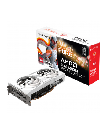 sapphire technology Karta graficzna Radeon RX 9060 XT PURE 16GB GDDR6 128bit DP/2HDMI nr 1