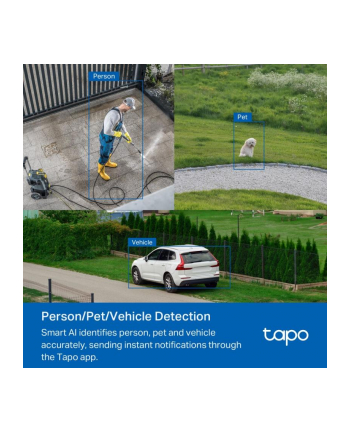 tp-link Kamera  Outdoor Pan/TiltSecurity Wi-Fi                   SPEC: 3K 5MP (2880x1620), 2.4 GHz, 2 × External Antennas, 1 × Ethernet Port, HFEATURE nr 2