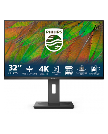 philips Monitor 32B1U3900 31.5 cala VA 4K HDMIx2 DP RJ45 USB-C Pivot Głośniki