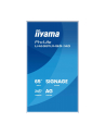 iiyama Monitor 65 '' LH6581UHSG-1AG 24/7,VA,ANDROID 14,4K, 2x10W, WiFi,    UCHWYT ŚCIENNY, 2xHDMI, USB-C, RJ45, IR, 2xUSB, WHITE - nr 34