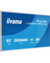 iiyama Monitor 65 '' LH6581UHSG-1AG 24/7,VA,ANDROID 14,4K, 2x10W, WiFi,    UCHWYT ŚCIENNY, 2xHDMI, USB-C, RJ45, IR, 2xUSB, WHITE - nr 35