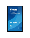 iiyama Monitor 43 cale T4329AS-B1AG VA,4K,HDMIx2,USB-C,RJ45,2x10W,WiFi,     System Android 14, Signal FailOver, Whiteboard, iiSignage (CMS), iiControl (DMS),   iiS - nr 37