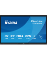 iiyama Monitor 65 '' TE6515A-B1AG IPS,4K,40pkt,550cd,DeepContrast-IR+,    HDMI x2,DP,USB-C, 2 x 20W, OPS Slot x1, 5xUSB, 2xRJ45,8-Array,EDLA, WiFi,PiP, iiW - nr 1