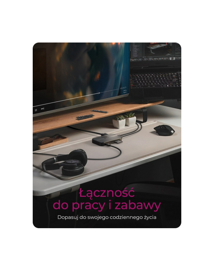 icybox Slot na NVMe+SATA IB-DK4071M-CU31 7w1 główny