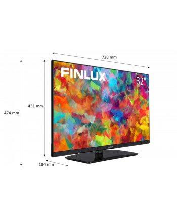 finlux Telewizor LED 32 cale 32BCH500
