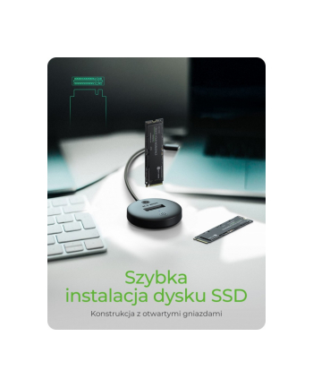 icybox Stacja dokująca dla NVMe+SATA SSD IB-1610MCD-C31