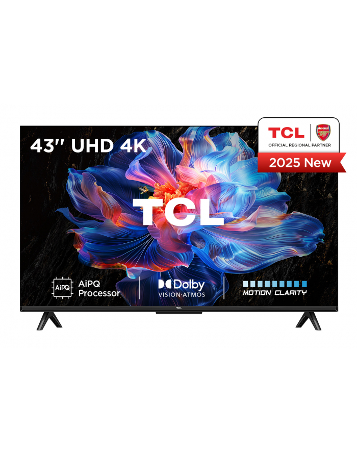 tcl Telewizor LED 43 cale 43V6C główny