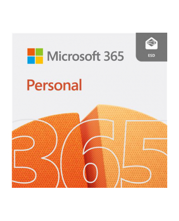 Microsoft 365 Personal 1Y 1U Win/Mac 32/64bit AllLng DwnLd EuroZone EP2-32306 (zastępuje P/N QQ2-00012) nr 2
