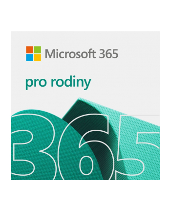 Microsoft 365 Family 1Y 6U Win/Mac 32/64bit AllLng DwnLd EuroZone EP2-36894 (zastępuje P/N 6GQ-00092) nr 2