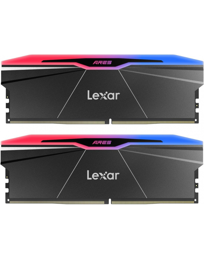 lexar Pamięć DDR5 ARES RGB 64GB(2*32GB)/6400 CL32 czarna główny