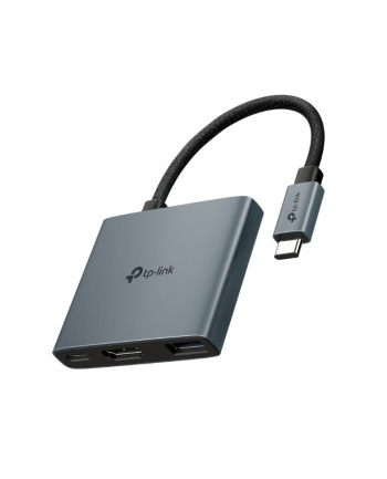 tp-link Hub USB Type-C  3-Port                                   SPEC: 1 × USB-C Connector,1 × HDMI 4K 60Hz Port,1 × USB-C PD 100W Port,1 × USBFEATURE nr 1