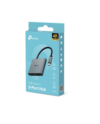 tp-link Hub USB Type-C  3-Port                                   SPEC: 1 × USB-C Connector,1 × HDMI 4K 60Hz Port,1 × USB-C PD 100W Port,1 × USBFEATURE nr 2