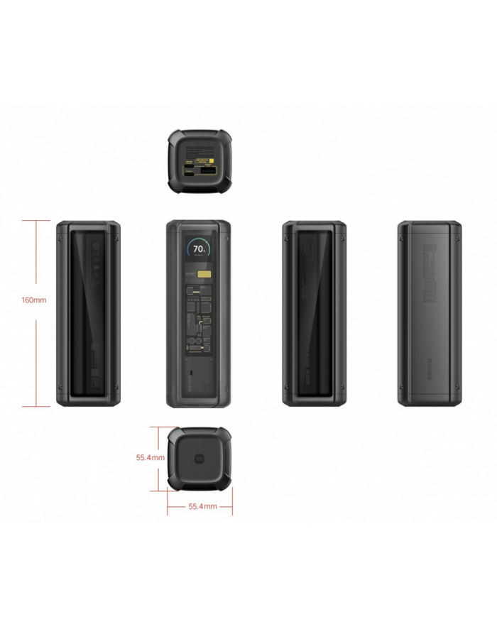 xiaomi PowerBank 212W HyperCharge  25000mAh GL główny