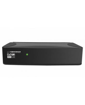 esperanza Tuner/dekoder cyfrowy DVB-T2 H.265/HEVC