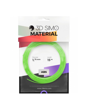 3Dsimo Filament ABS 3x5m Niebieski Zielony Żółty G3D3000