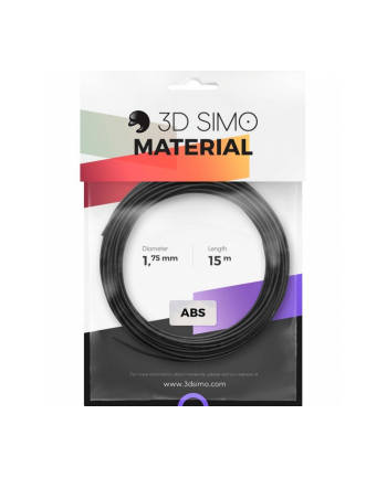 3Dsimo Filament ABS 3x5m Pomarańczowy Czarny Biały G3D3009 nr 2