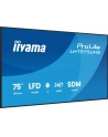 iiyama Monitor 75 '' LH7575UHS-B2AG,24/7,IPS,ANDROID.11,4K,  WiFi,         iiSignage2, FailOver, EShare, 24/7, full daisy chain - nr 16