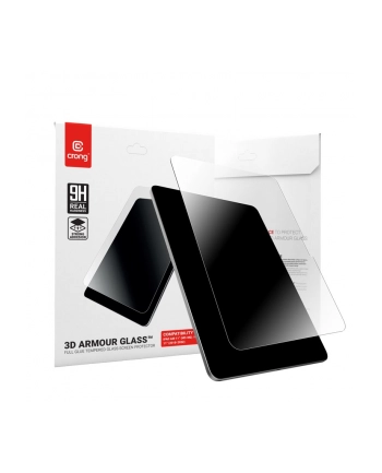 crong Szkło hartowane 3D Armour Glass iPad Air 11 M3 2025 iPad Air 11 M2 2024 iPad Pro 11 2022-2018