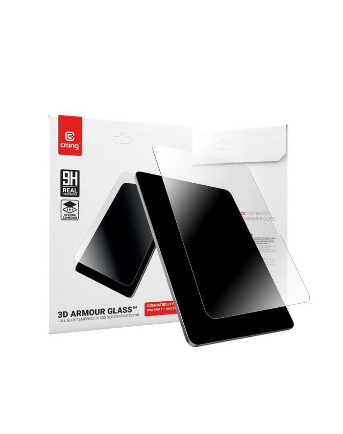 crong Szkło hartowane 3D Armour Glass  iPad Pro 11 M4 2024 główny