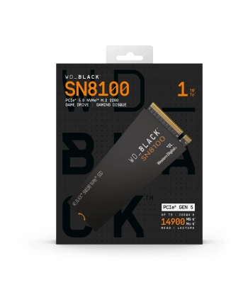 western digital WD Black 1TB SN8100 PCIe 5.0x4 NVMe M.2 SSD