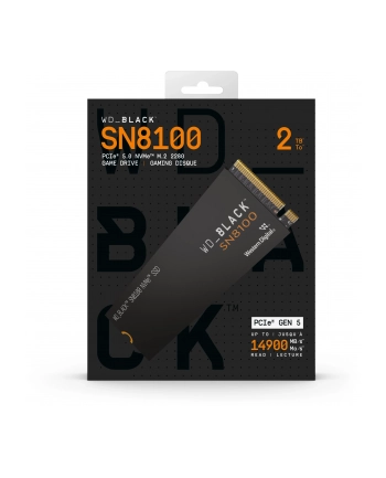 western digital WD Black 2TB SN8100 PCIe 5.0x4 NVMe M.2 SSD