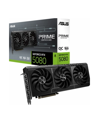 asus Karta graficzna GeForce RTX 5080 Prime OC 16GB GDDR7 256bit 3DP/HDMI