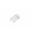 Wtyk RJ45 (8P8C) przelotowy, kat.5e, nieekranowany, AWG 26-24, opakowanie 100 sztuk - nr 4
