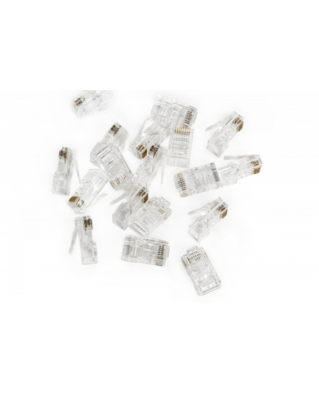 Wtyk RJ45 (8P8C) przelotowy, kat.5e, nieekranowany, AWG 26-24, opakowanie 100 sztuk nr 1