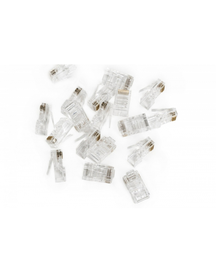 Wtyk RJ45 (8P8C) przelotowy, kat.5e, nieekranowany, AWG 26-24, opakowanie 100 sztuk główny