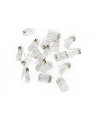 Wtyk RJ45 (8P8C) przelotowy, kat.5e, nieekranowany, AWG 26-24, opakowanie 100 sztuk nr 1