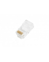 Wtyk RJ45 (8P8C) przelotowy, kat.6, nieekranowany, AWG 26-24, opakowanie 100 szt. - nr 7