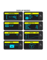 axagon EEM2-SD2 Obudowa zewnętrzna aluminiowa bezśrubowa USB-A/C 3.2 Gen2 M.2 NVMe/SATA display LCD - nr 38