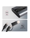 axagon EEM2-SD2 Obudowa zewnętrzna aluminiowa bezśrubowa USB-A/C 3.2 Gen2 M.2 NVMe/SATA display LCD - nr 9
