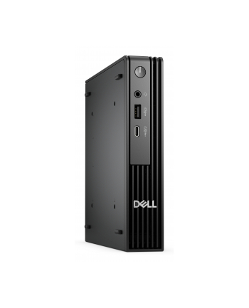 Komputer Dell Pro Micro QCM1250 W11Pro i3-14100T/8GB/512GB SSD/Integrated/WLAN + BT/Kb/Mouse/3YPS