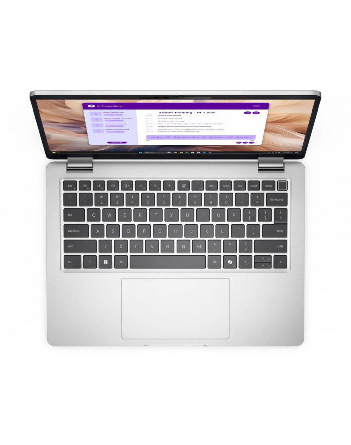 Laptop Dell Pro 13 Plus PB13250 W11P Ultra 7 266V/16GB/512GB/13.3 FHD+/Arc/FgrPr'SmtCd/FHD/IRCam/Mic/WWAN Ready+BT/BcklKb/3C/vPro/3YPS Silver główny