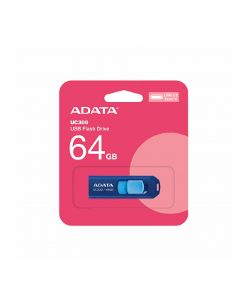 adata Pendrive UC300 64GB USB3.2-C Gen1 niebieski