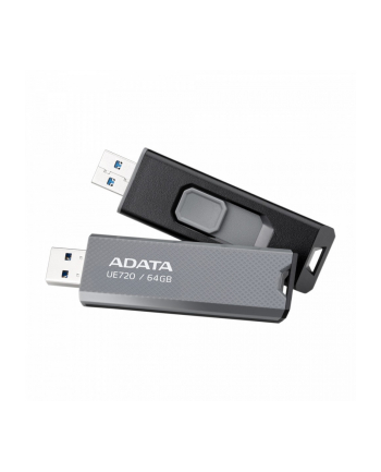adata Pendrive UE720 64GB USB3.2-A Gen2 szary nr 1