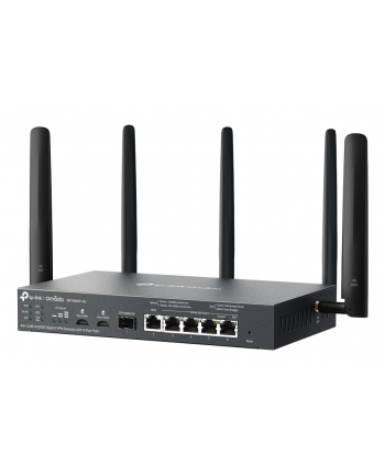 tp-link Brama sieciowa gigabitowa Omada 4G+ Cat6 AX3000 VPN with 4-Port PoE+PORT: 1× Gigabit SFP WAN/LAN Port, 1× Gigabit RJ45 WAN Port, 4× Gigabit WAN/LAN nr 2